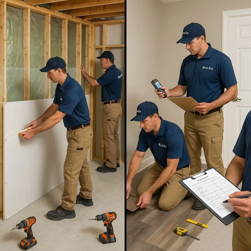 Repairs and Reconstruction process in Red Wing, MN